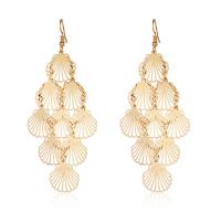 Zinc Alloy Drop Earrings plated fashion jewelry & for woman nickel lead & cadmium free Sold By Pair