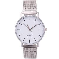 Reloj de Pulsera Unisex, acero inoxidable 304, con Vidrio & aleación de zinc, chapado, sin impermeables & unisexo, más colores para la opción, 250x41x8.50mm, Vendido por UD