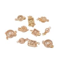 真鍮ボックス留め金, 銅, 14 K ゴールド メッキ, DIY, 無色, ニッケル、鉛、カドミウムフリー, 売り手 パソコン