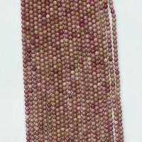 Rhodoniet kralen, Rhodonite, Ronde, natuurlijk, verschillende grootte voor keus, rood, Per verkocht Ca 14.96 inch Strand