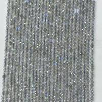 Perles en labradorite, Rond, naturel, normes différentes pour le choix & facettes, gris, Vendu par Environ 14.96 pouce brin