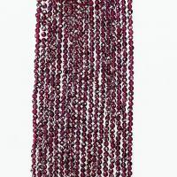 Naturlig granat perler, Garnet, Runde, forskellig størrelse for valg & facetteret, granat, Solgt Per Ca. 14.96 inch Strand