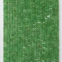 Aventurijn kralen, Groene Aventurijn, Ronde, natuurlijk, verschillende grootte voor keus & gefacetteerde, groen, Per verkocht Ca 14.96 inch Strand