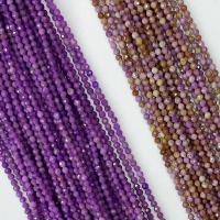 Perles bijoux en pierres gemmes, Lepidolite naturel, Rond, naturel, différentes qualités de choix & normes différentes pour le choix & facettes, violet, Vendu par Environ 14.96 pouce brin