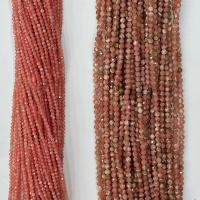 Rhodonite Pärlor, Rund, naturlig, olika storlek för val & fasetterad, röd, Såld Per Ca 14.96 inch Strand