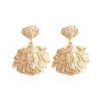 Zinc Alloy Drop Earrings fashion jewelry & for woman golden nickel lead & cadmium free Sold By Pair