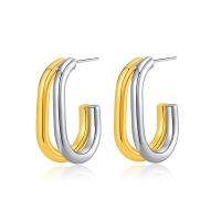 Brass Stud Earring plated fashion jewelry & for woman nickel lead & cadmium free Sold By Pair