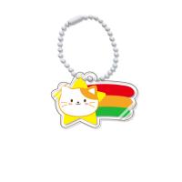 Bag Purse Charms Keyrings Keychains Acrylic Cartoon cute & Unisex 30-40mm Sold By PC