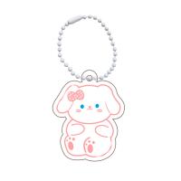 Bag Purse Charms Keyrings Keychains Acrylic Cartoon cute & Unisex 30-40mm Sold By PC