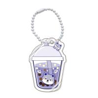 Bag Purse Charms Keyrings Keychains Acrylic Cartoon cute & Unisex 30-40mm Sold By PC