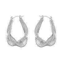 Zinc Alloy Drop Earrings plated fashion jewelry & for woman & hollow nickel lead & cadmium free Sold By Pair