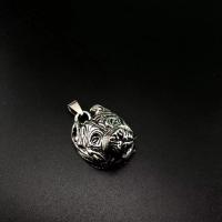 Zinc Alloy Animal Pendants Dog antique silver color plated vintage & DIY nickel lead & cadmium free Sold By PC