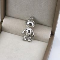 Zink Alloy Halsband, Astronaut, antik silver pläterad, Vintage & DIY, nickel, bly och kadmium gratis, 18x33x12mm, Säljs av PC