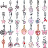 European Zinc Alloy Pendler, forgyldt, du kan DIY & forskellige stilarter for valg & emalje & med rhinestone, sølv, 10-30mm, Solgt af PC