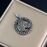 Stainless Steel Pendants 316 Stainless Steel Flat Round DIY & hollow original color Sold By PC