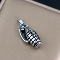 Stainless Steel Pendants 316 Stainless Steel Grenade vintage & DIY original color Sold By PC