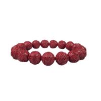 Fashion Cinnabar Bracelet Unisex vermeil 11.50mm Length Approx 7.87 Inch Sold By PC