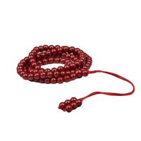 108 Mala gyöngyök, Cinóber, a nő, vermeil, 6mm, Hossz Kb 25.51 inch, Által értékesített PC