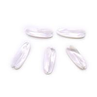 Shell Halsband, Vit Lip Shell, Sned, DIY, vit, 10x28mm, Säljs av PC