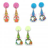 Easter Jewelry Acrylic fashion jewelry & for woman Sold By Pair