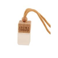 Glass Perfume Hanging Decoration with wood cap Sold By PC