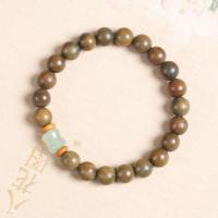 Wrist Mala Green Sandalwood fashion jewelry & Unisex Sold By PC