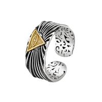 Brass Finger Ring plated Adjustable & for woman silver color Sold By PC