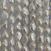 Keishi Kulturan Slatkovodni Pearl perle, Barok, možete DIY, bijel, 10-11mm, Prodano Per Približno 15 inčni Strand