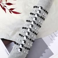 Kristal armbanden, Zinc Alloy, met Kristal, 12 stuks & Verstelbare & mode sieraden & uniseks, gemengde kleuren, nikkel, lood en cadmium vrij, Lengte Ca 7.09 inch, Verkocht door Stel