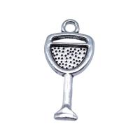 Zinc Alloy Pendants Cup antique silver color plated vintage & DIY nickel lead & cadmium free Sold By PC