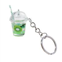 Key Chain, Akryl, med Zinc Alloy, Bærbare & Unisex & luminated, flere farver til valg, 95x30mm, Solgt af PC