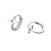 Orecchini cerchietti Hoop ottone, Motivo geometrico, placcato, per la donna & cavo, nessuno, 12.40x12mm, Venduto da coppia