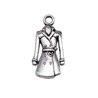 Zinc Alloy Pendler, Garment, forgyldt, Vintage & du kan DIY, flere farver til valg, nikkel, bly & cadmium fri, 11x23mm, Solgt af PC