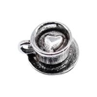 Zinc Alloy Pendants Cup antique silver color plated vintage & DIY nickel lead & cadmium free Sold By PC