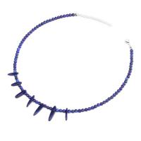 Collar de piedras preciosas joyas, con 1.97inch extender cadena, Joyería & diferentes materiales para la opción & para mujer, longitud aproximado 15.75 Inch, Vendido por UD