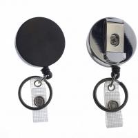 plástico ABS con fundición, Portátil & unisexo & retractable, Negro, 40mm, Vendido por UD