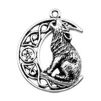 Zinc Alloy Animal Pendants plated vintage & DIY nickel lead & cadmium free Sold By PC