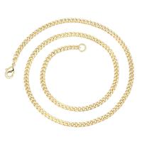 Brass Chain Necklace plated fashion jewelry & for woman Sold By Lot