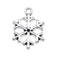 Zink Alloy Halsband, Snowflake, plated, Vintage & DIY, fler färger för val, nickel, bly och kadmium gratis, 20x16mm, Säljs av PC