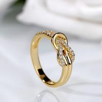 Strass vinger Ring, Zinc Alloy, plated, verschillende grootte voor keus & voor vrouw & met strass, meer kleuren voor de keuze, nikkel, lood en cadmium vrij, Verkocht door PC