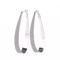 Sinc Alloy Earrings, dath airgid plated, jewelry faisin & do bhean, nicil, luaidhe & caidmiam saor in aisce, 79x34mm, Díolta De réir Péire