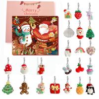 Children DIY String Beads Set Zinc Alloy with Resin plated Christmas Design & for children Length Approx 6.3 Inch Approx 18.9 Inch Sold By Set