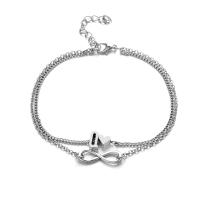 Sinc Alloy Anklet, le 1.57inch slabhra extender, jewelry faisin & stíleanna éagsúla do rogha & do bhean, nicil, luaidhe & caidmiam saor in aisce, Fad Thart 8.27 Inse, Díolta De réir PC