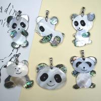 Pendentifs coquillage, coquille, panda, unisexe & styles différents pour le choix, plus de couleurs à choisir, Vendu par PC