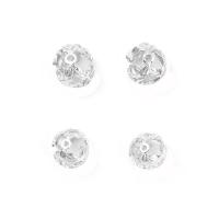 925 Sterling Zilver Bead Cap, Bloem, DIY & verschillende grootte voor keus & hol, zilver, Verkocht door PC