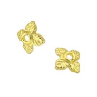 Grânulos de espaçador latão, cobre, cromado de cor dourada, joias de moda & DIY, dourado, 5.50x6x2mm, Buraco:Aprox 1mm, vendido por PC