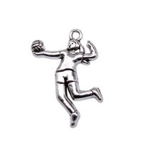 Zinc Alloy Pendants plated vintage & DIY nickel lead & cadmium free Sold By PC