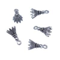 Zinc Alloy Pendants Badminton antique silver color plated vintage & DIY nickel lead & cadmium free Sold By PC