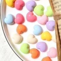 Mobile Phone DIY Decoration Resin Heart stoving varnish Sold By Bag