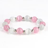 Kristal armbanden, Ronde, mode sieraden & voor vrouw, 10mm, Lengte Ca 6 inch, Verkocht door PC